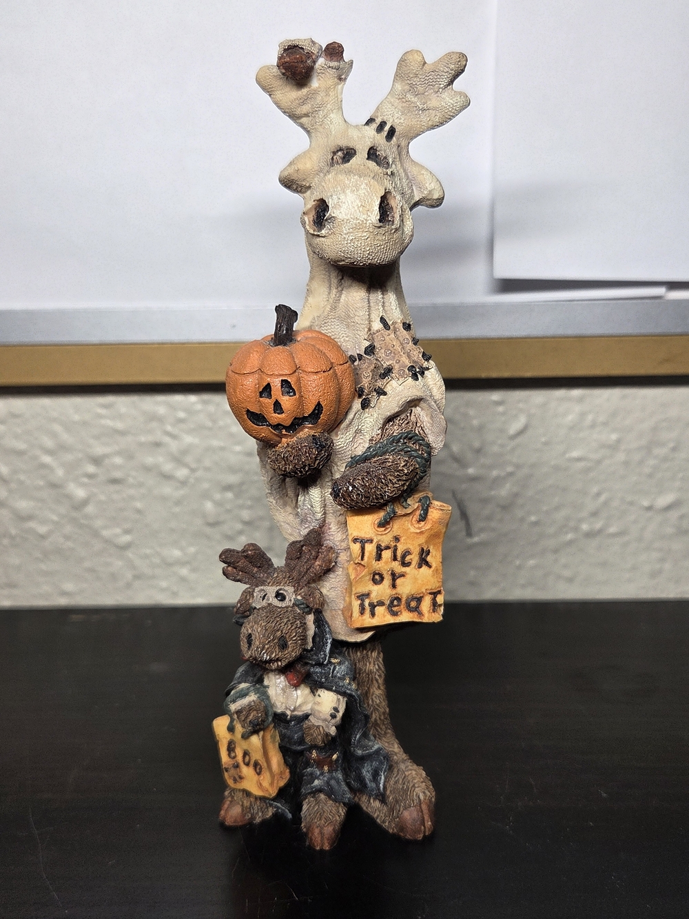 VTG 1995 Boyds Bears & Friends "Boowinkle Vonhindenmoose" Ghost Figurine #2831